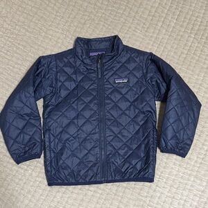 Patagonia Dark Blue Down Sweater Jacket